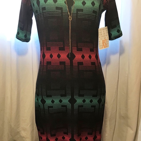 LuLaRoe Julia Dress (NWT) - Picture 2 of 4